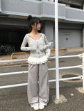 Rake Stripe Hood Zip Up