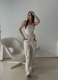 Bio Rivet Cargo Cotton Pants