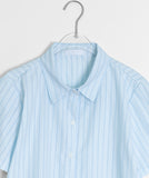 Peng Summer Seersucker Stripe Short Sleeve Shirt