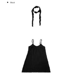 Moun Muffler Bustier One Piece Set