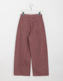 Remade Pintuck Balloon Strap Pigment Pants