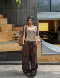 Reno D ring Color Dyeing Cargo Pants