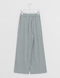 Samuni Stripe Banding Wrap Skirt Pants