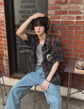 Ete 09 Vintage Pocket Check Short Sleeve Shirt