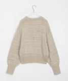 Comfy Hairy Round Knit