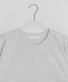 [unisex] Suzuna Basic Color Matching Roll-Up Short Sleeve Tee