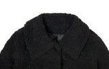 Anju Fur Collar Quilted Short Jacket