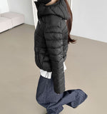 Trendy Lightweight High Neck 2-Way String Padding