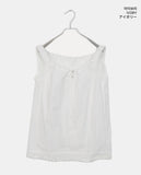 Limit string frill sleeveless mini one piece