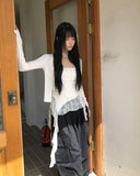 Mude Open Crop Cardigan