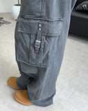 Cardin Washed Strap Cargo Pants