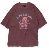 Dont Cry Teddy Pigment Short Sleeve T-shirt