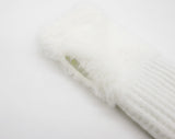 [1+1] Hommon Angora Fur Hand Warmer Gloves