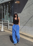 pigment line wide banding pants