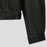 Glam Leather Stitch Jacket