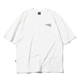 Heart Monkey Embroidery Short Sleeve T-shirt