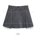Heidi pocket pleats skirt