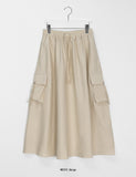 Pevin Banding Cargo Long Skirt