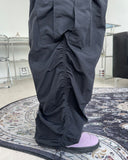 Resa Shirring Nylon Cargo Pants