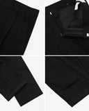 Belly wool wide slacks