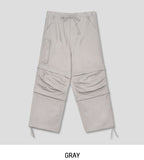 Vianne wide two-tuck banding pants