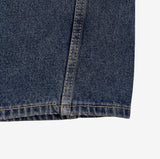 Lilnen washing denim pants
