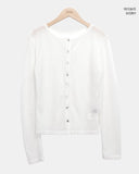 Andor Slim See-through Knit Cardigan