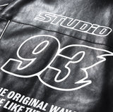 93 Racing Biker Leather Jacket