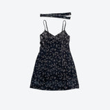 Minuin Velour Sleeveless One Piece