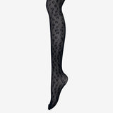 Fora Leopard Fishnet Stockings