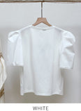 Delienne Ribbon Puff T-Shirt