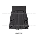 Summer Folding Cargo Pocket Bermuda Pants