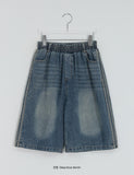 Entillo Track Denim Bermuda Pants