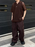 Nylon Double Cargo Pants