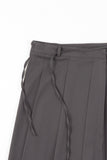 Noma pleats wrap skirt