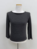 Striped Three Quarter T-shirt