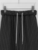 [unisex] Danes Stripe Banding Wide Pants