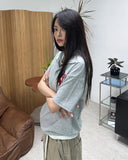 Veil Horse Emblem Collared Short Sleeve Tee