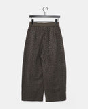Deshu Leopard Banding Brushed Training Pants