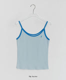 Nick Fue Lettering Color Matching Layered Sleeveless