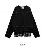 Robe Grunge Boucle Layered Knit