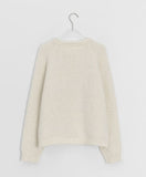 Gven Alpaca Round Knit Cardigan