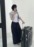 ETHNIC LINE NYLON PANTS