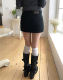 Kiko Stitch Pocket Skirt-Pants