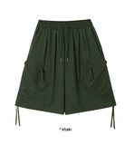 DIAGONAL POCKET BERMUDA PANTS