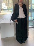 Verse Dot Line Wide Track Pants