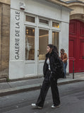 [PREMIUM/MADE] Oblique two-way fur jacket