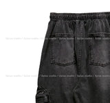 Treats Buckle Cargo Denim Pants