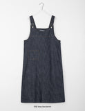 Tanam Pocket Suspenders Denim One Piece