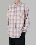 pastel overcheck shirt
